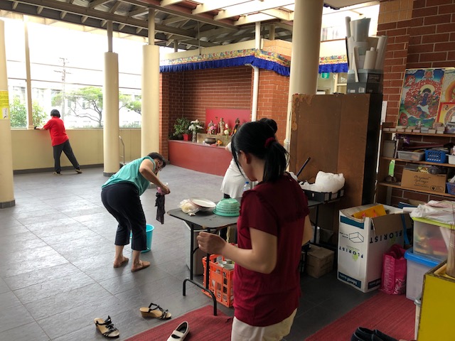 2019 Pre-Holiday Temple Cleaning